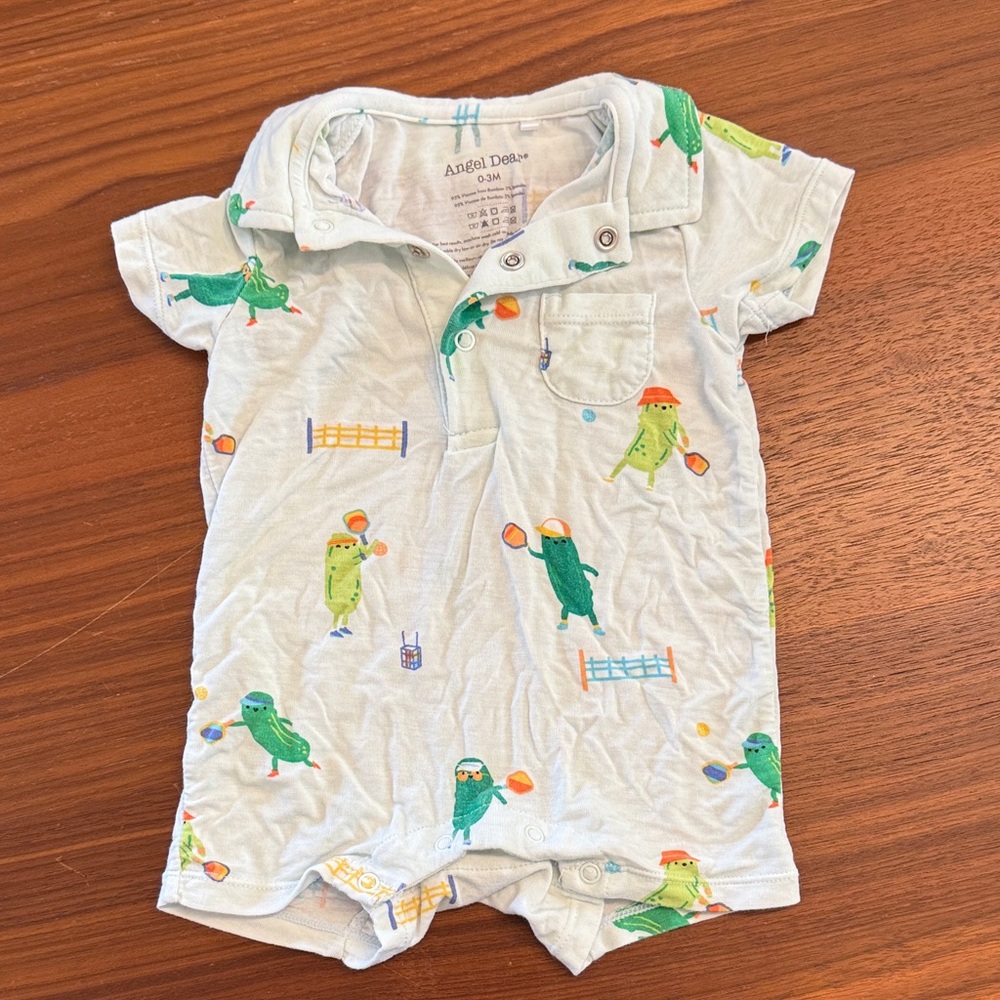 Angel Dear Polo Shortie Romper